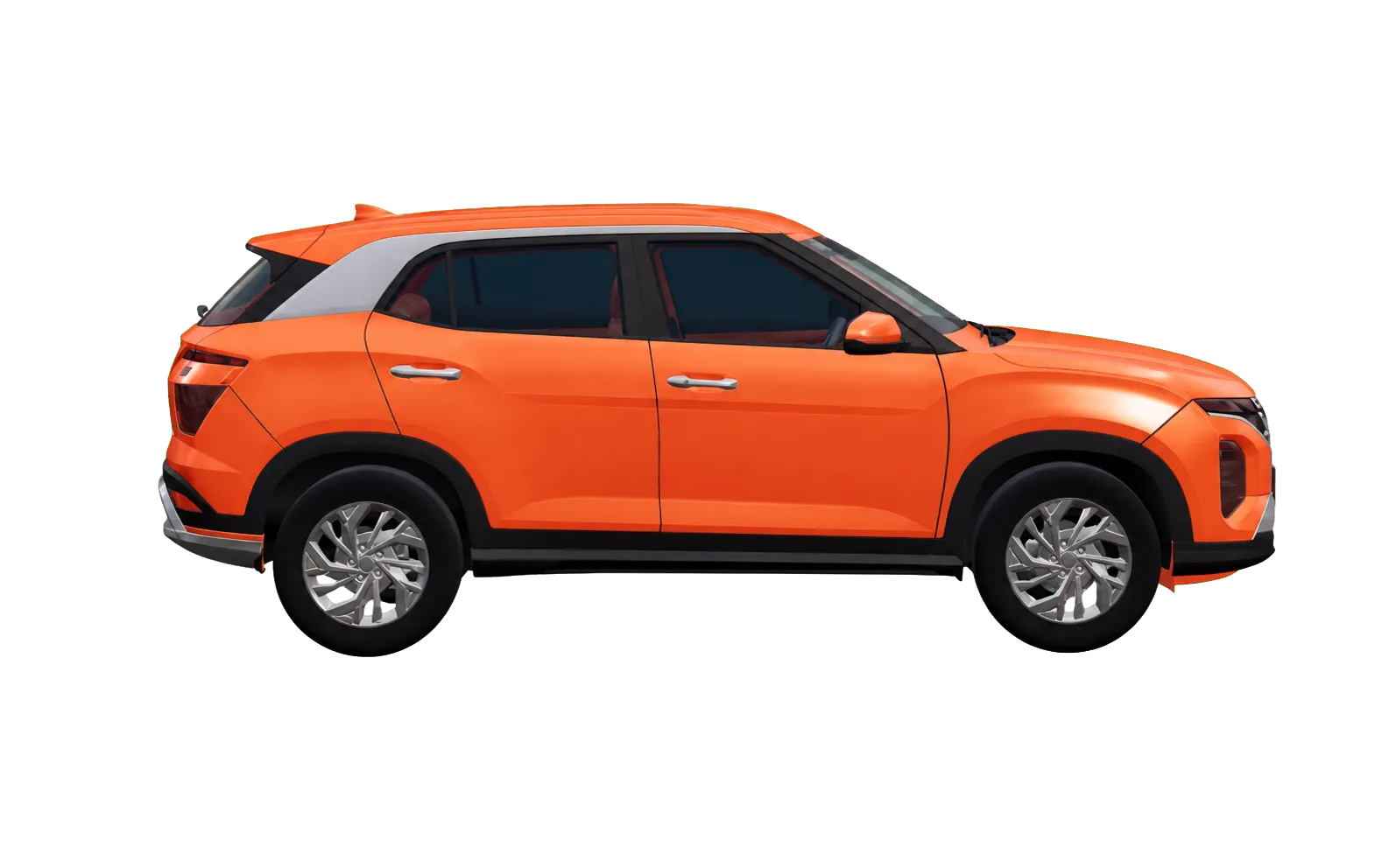 Canonical orange Hyundai Creta resolved from three marketplace listings